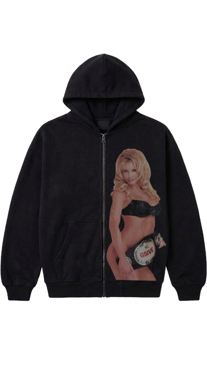 G5IVE RAW ZIP UP HOODIE