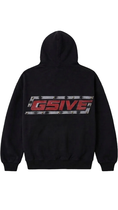 G5IVE RAW ZIP UP HOODIE