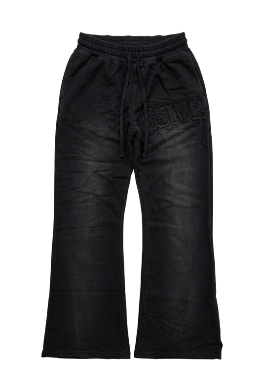 G5IVE BLACK WASHED SWEATPANTS