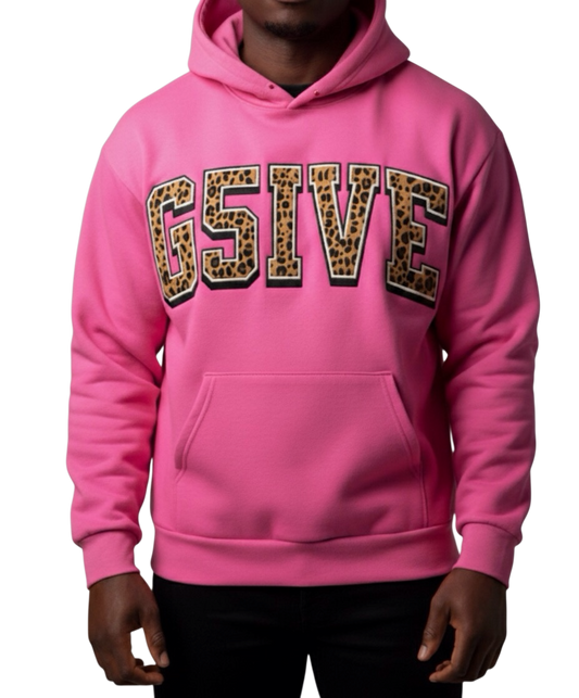 G5IVE Pink Cheetah Hoodie